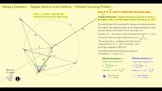 SnelliusPothenot Problem New GABased Solutions [upl. by Reivaxe]