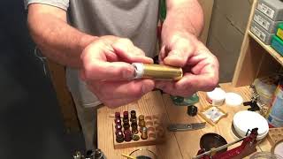 Loading slugs in all brass Magtech 12ga shells [upl. by Lagasse693]