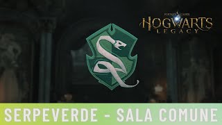 Hogwarts Legacy  Tour della sala comune Serpeverde 4K [upl. by Socher]