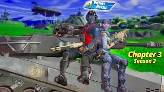 Fortnite Waypoint and Stealth Reflex skins gameplay [upl. by Yarak]