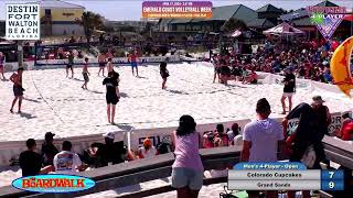 Emerald Coast Volleyball Week 2024  Fudpucker MensWomens 4Player  Pool Play [upl. by Grayce2]