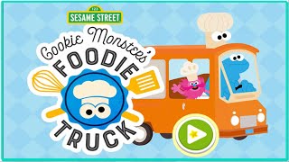 Cookie Monsters Foodie Truck  Sesame Street Full Episodes  Sesame Street Kids Learning Game [upl. by Verdha]