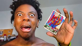 iShowSpeed Soccer Pack Opening Goes Wrong 😂 [upl. by Goober45]