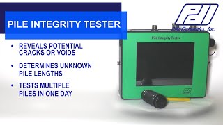 Pile Integrity Tester PITQ for Low Strain Integrity of Drilled Shafts [upl. by Tessie]