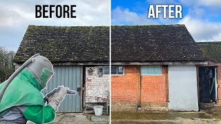 BLAST CLEANING TRANSFORMED THIS OLD BUILDING [upl. by Lahcar]