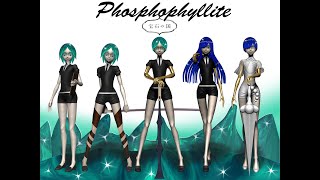 Houseki no kuni  phosphophyllite 3d all version [upl. by Erlinna]