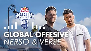 NERSO amp VERSE GLOBAL OFFENSIVE  BEAT  Red Bull Batalla de los Gallos [upl. by Forward]