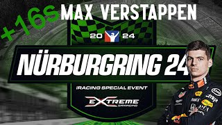 Is F1 Is Just a Hobby Max Verstappens Full Nurburgring 24 Night Stint  iRacing Onboard [upl. by Kcirrem366]