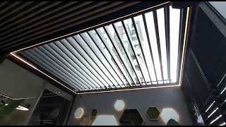 BIOCLIMATIC ALUMINUM PERGOLA SYSTEMS [upl. by Imnubulo451]