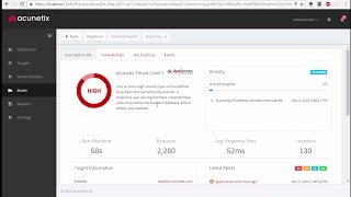 2016 12 02 Acunetix Web Vulnerability Scanner 11 [upl. by Miharbi]