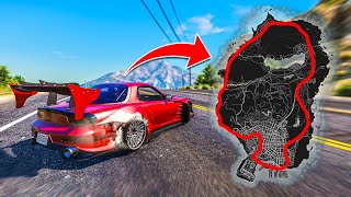 DRIFT AROUND THE WHOLE MAP GTA 5 Stunt Challenges [upl. by Normalie]