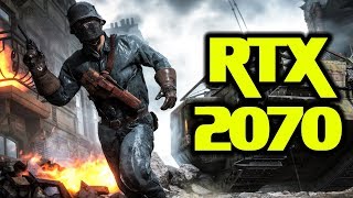 RTX 2070 Battlefield 1 1080p 144Hz Test  Ultra Settings [upl. by Yelyr]