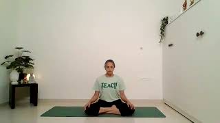 Conscious Yoga 60Minute Sequence  Sun Salutations Tree Bridge Twists Brahmari Stillness [upl. by Noval]