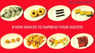 8 new snacks to impress your guests [upl. by Karlotte788]