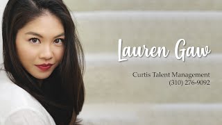 Lauren Gaw Acting Reel [upl. by Etteraj]