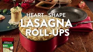 Heart Shape Lasagna Roll Ups [upl. by Intyrb417]