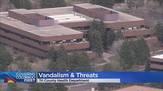 Police Looking For Suspects Who Vandalized TriCounty Health Department [upl. by Yras654]