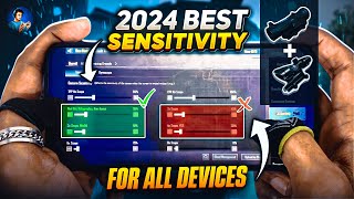 🔥BGMI 2024 BEST SENSITIVITY SETTINGS  ZERO RECOIL SENSITIVITY FOR All DEVICES BGMIPUBG [upl. by Astra]