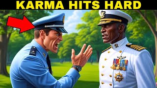 RACIST Cop Assaults BLACK US Army General what HAPPENS Next is Unbelievable [upl. by Ordisi]