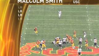 Malcolm Smith  LB USC [upl. by Terrab]