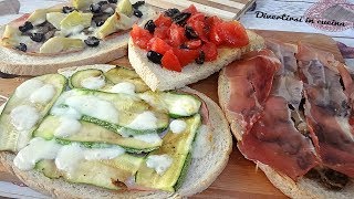 Tris di bruschette per lestate  Divertirsi in cucina [upl. by Ress]