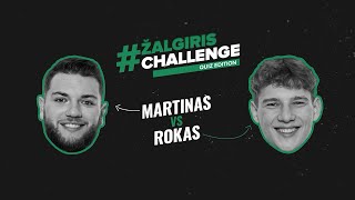 ZalgirisChallenge MGebeno ir RJokubaičio protų dvikova [upl. by Millur]