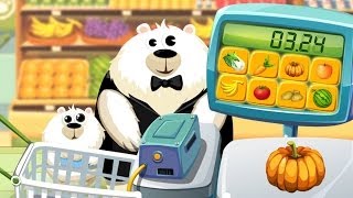 Dr Panda Supermarkt Super Kinder App für iOS Windows Phone Android Kindle Fire [upl. by Kcirdneh]