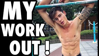 MY MALE MODEL WORKOUT Full Body Circle [upl. by Baudoin]