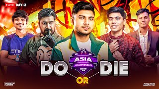 ASIA CHAMPIONSHIP 🔥🚀 DO or DIE Day 2 💀 FT NG GWK UG RNX ZARA nonstopgaming  free fire live [upl. by Tharp]