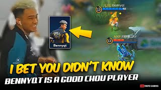 I BET YOU DIDNT KNOW BENNYQT IS A GOOD CHOU PLAYER   😮 [upl. by Witcher]