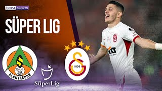 Alanyaspor vs Galatasaray  SÜPER LIG HIGHLIGHTS  04182023  beIN SPORTS USA [upl. by Ayerhs856]