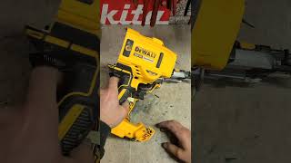 Fixing Power Tools DEWALT nailer motor jammed with a broken nail fix repair asmr dewalt [upl. by Atiuqahs]