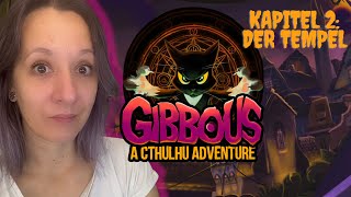 PC Lets Play Gibbous  A Cthulhu Adventure 3  Kapitel 2 Der Tempel [upl. by Yllen]