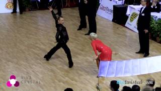 Marek Dedik  Libuse Chytkova Czech national latin championship 2013 3 round  rumba [upl. by Kammerer]