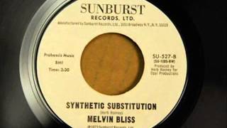 Melvin Bliss  SYNTHETIC SUBSTITUTION  1973 [upl. by Kcered522]