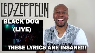 AMAZING REACTION TO LED ZEPPELIN  BLACK DOG LIVE [upl. by Trudie189]