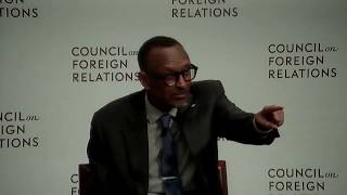 Clip Rwandan President Kagame on Accusations of Human Rights Violations [upl. by Nnyluqcaj]