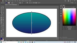 Adobe Illustrator Elipsde Degrade Anlatımları ve Ayarı [upl. by Lauter634]