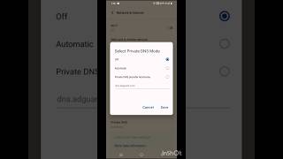 How to Turn Off Private DNS in 30 Seconds  short [upl. by Ive]