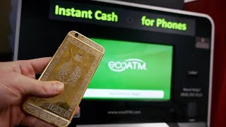 How Much Will Eco Atm Machine Give Me for 24K Gold iPhone [upl. by Llenrad31]