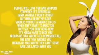 Nicki Minaj  Pills N Potions Lyrics On Screen 2014 [upl. by Siramaj]