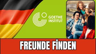 Freunde finden  Goethe B2 Sprechen Teil 1  Vortrag halten Prüfungsvorbereitung [upl. by Ludewig]