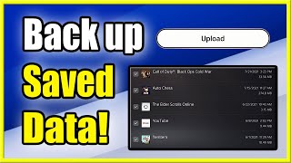 How to Transfer PS4 Save Files to PS5 Using The Cloud Storage [upl. by Cowden]