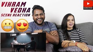 Vikram Vedha Scene Reaction  Malaysian Indian Couple  Vijay Sethupathi  Madhavan [upl. by Fihsak]