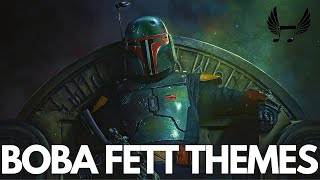 𝐁𝐎𝐁𝐀 𝐅𝐄𝐓𝐓 𝐓𝐇𝐄𝐌𝐄𝐒 𝐌𝐀𝐒𝐇𝐔𝐏  The Book of Boba Fett Theme  The Mandalorian Boba Fett Theme  Star Wars [upl. by Enilec]