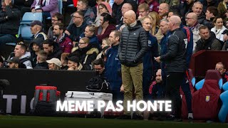 MEME PAS HONTE debrief Aston Villa 00 Manchester united [upl. by Bocock]