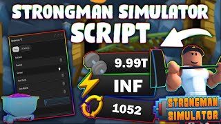 NEW Strongman Simulator Script PASTEBIN 2024 AUTOFARM REDEEM CODES SPEED AUTO REBIRTH [upl. by Errehs201]