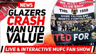 Man Utd Value Crashes After Glazers Threaten To Stay Huge Protests Planned  FULL SALE ONLY [upl. by Borroff]