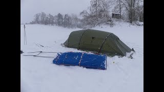 Ausrüstung für Wintertouren  VA f Bushcraft Oberland zur 1kAbo Challenge [upl. by Sixela]