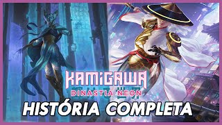 KAMIGAWA NEON DINASTY  História Completa  MTG LORE  Planeswalkers Phyrexianos [upl. by Fogel]